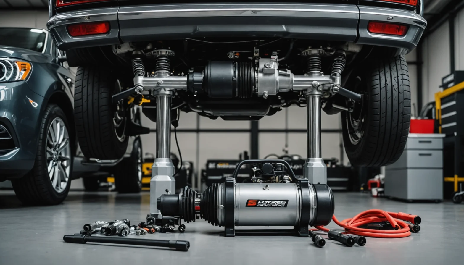 compresseur pour suspension pneumatique