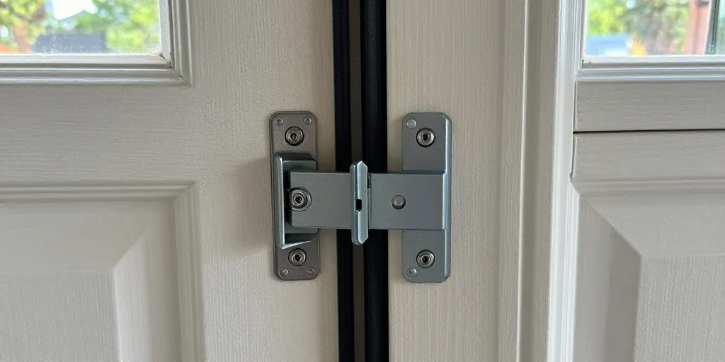 serrure 3 point porte de garage